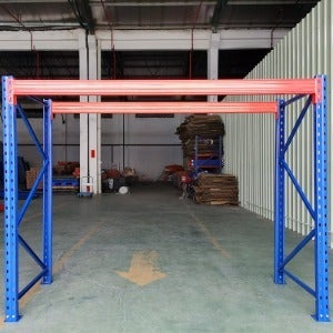 파렛트 진열대 설치방법 타이빔 로드빔 독립연결