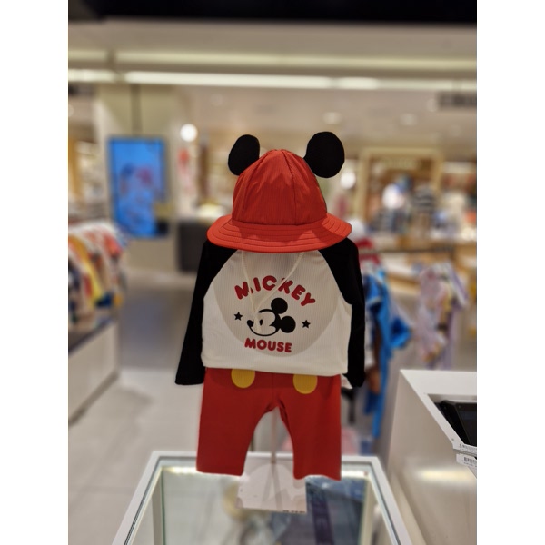 디즈니베이비 아가방 여름 긴래쉬가든 6부 필수아이템 수영복 모자 포리백 79S056001