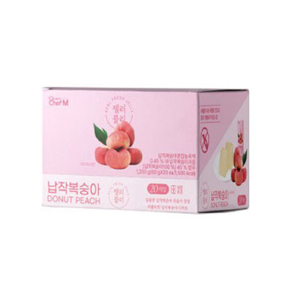 쉐프엠 젤리블리 납작복숭아 성분 분석