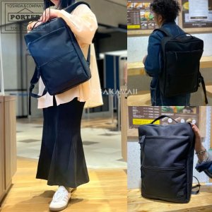 요시다 포터 인터랙티브 데이팩 비즈니스 백팩 14L 남녀공용 블랙 536-17052