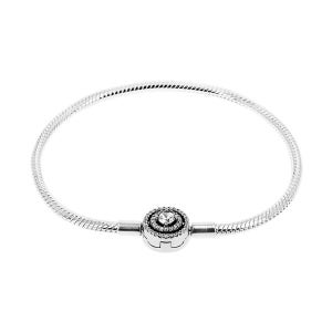 편집샵 블레스 판도라 팔찌 모먼트 할로 스네이크 체인 590038C01