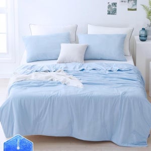 [에어룸] 접촉냉감 아이스쿨 여름 냉감이불베개커버 세트 슈퍼싱글/퀸/킹 BQ32XX00311