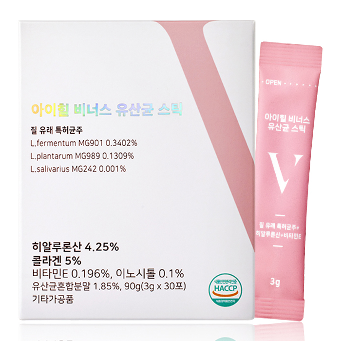 <b>아이힐</b> 비너스 유산균 스틱 30p  90g  1개
