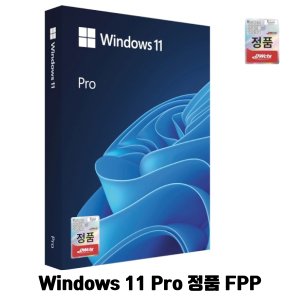 마이크로소프트 윈도우 11 프로 FPP(Windows 11 Pro FPP) 처음사용자용 한글 USB 패키지