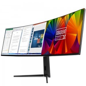 비트엠 Newsync U4960DQ IPS 커브드 HDR 무결점
