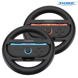 [업마켓] 닌텐도 스위치2 핸들 조이콘2 마리오카트 레이싱휠 DOBE 원형 2P세트_m202505287e220e536