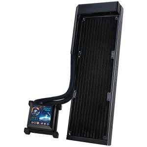 리안리 Hydroshift LCD 360 non fan CPU수랭쿨러 블랙
