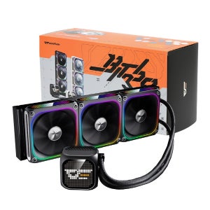 darkFlash BIT-360 ARGB 픽셀 CPU수랭쿨러 블랙