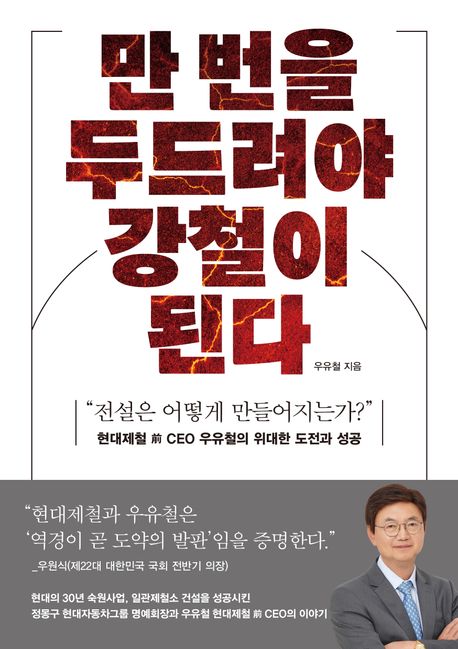 만 번을 두드려야 강철이 된다= Engineering the future beyond steel: "전설은 어떻게 만들어지는가?" 현대제철 前 CEO 우유철의 위대한 도전과 성공