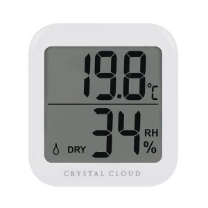 크리스탈클라우드 디지털 실내 온습도계 온도계 습도계 신생아 온도습도계
