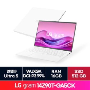 LG 그램 14인치 14Z90T-GA5CK / 512GB 교체 ON
