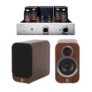 케인(Cayin) CS-55A + Q Acoustics 3010i 진공관 오디오