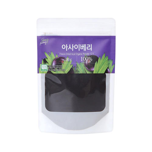 [100g] 성풍 12배 농축 유기농 <b>아사이베리</b>분말 파우더