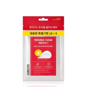 큐어시스 트러블 클리어패치 대용량 27매입