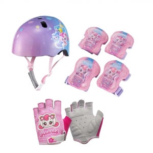 2025 캐치 티니핑 헬멧 장갑 보호대 어린이자전거 안전장비세트