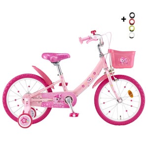 2025 슈팅스타 캐치 티니핑자전거 하츄핑 18 어린이 6세 7세 네발자전거 번호키