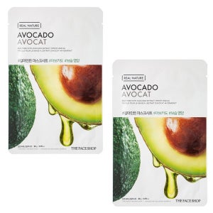 더페이스샵 [더블구성] 더페이스샵 갈아만든 아보카도 마스크시트 20g
