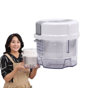 홍여진 하이로 빅스텐 매직 짤순이 유청분리기 2.4L 대용량 야채 음식 탈수기