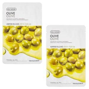 더페이스샵 [더블구성] 더페이스샵 갈아만든 올리브 마스크시트 20g