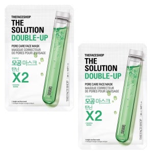 더페이스샵 [1+1] 더페이스샵 더 솔루션 더블업 모공마스크시트