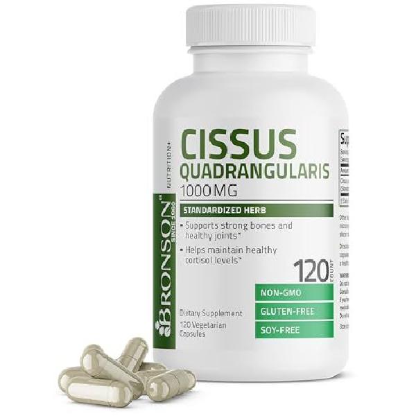 Bronson Cissus <b>브론슨</b> 시서스 추출물 1000mg 베지 120캡슐  1개  120정