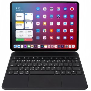 ISEE아이시 Apple 매직 키보드 한국어 iPad Pro 11 4세대/iPad Air 5세대용  블랙  프로3~6 12.9인치/에어6세대13인치M2 2024 프로3~6 12.9