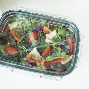 프리미엄 트라이탄 스텐밀폐용기 스텐반찬통 직사각 5호 (1.5L)