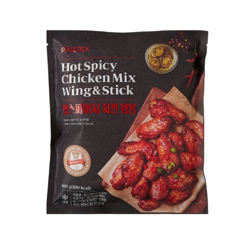 PEACOCK 핫스파이시 치킨윙봉