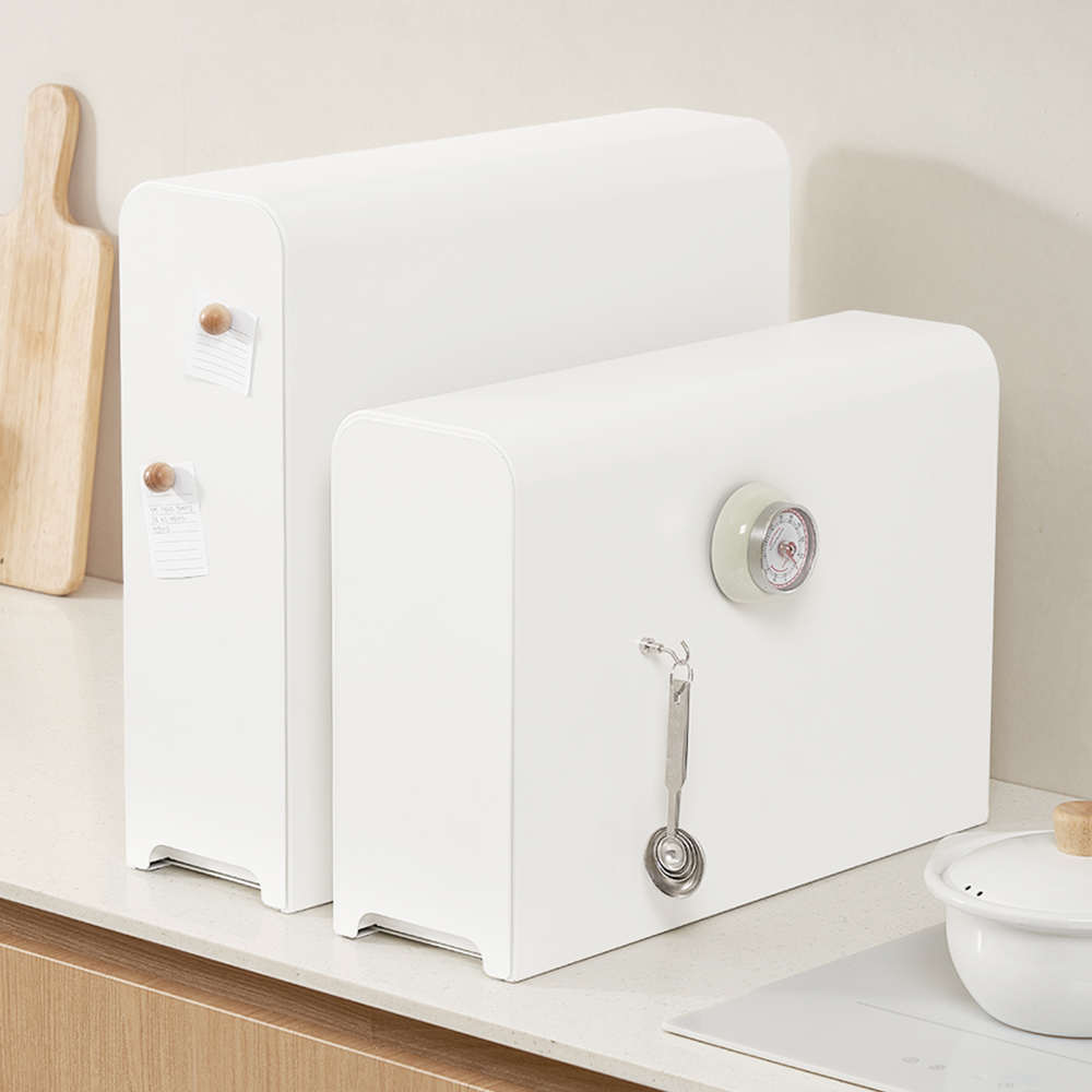 리본제이 무디타 소프트 슬라이딩 도어 세로형 철제 수납함 1단