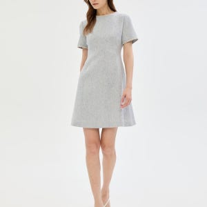 [질스튜어트 뉴욕 여성] [백화점BEST]블루 글리터장식 트위드원피스 JSDR5B560B1