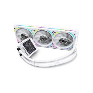 발키리(디지털) 발키리 VALKYRIE V360S ARGB LCD CPU 수냉쿨러 멀린 (화이트)