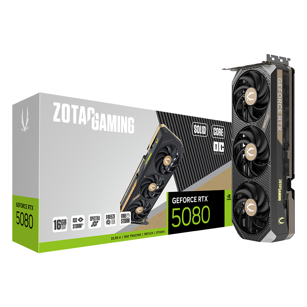 조텍 GAMING 지포스 RTX 5080 SOLID CORE OC D7 16GB
