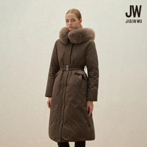 제이슨우 25Pre-winter 풀스킨 FoxFur 구스 롱 다운 TV상품