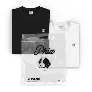 [헤지스 피즈] 2PACK 반팔 티셔츠 SPTS5E901WT