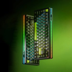 VGN 네온 He+ Pro 마그네틱축 키보드 75% 저소음 게이밍 커스텀