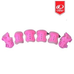 랜드웨이 브이텍 500 보호대세트 진핑크M(손목+팔꿈치+무릎)