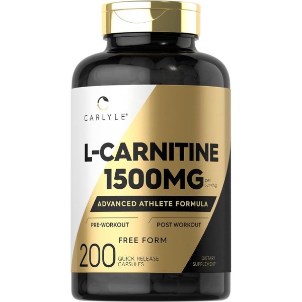 미국 Carlyle 칼라일 <b>L</b> <b>카르니틴</b> 엘<b>카르니틴 1500mg</b> 200 캡슐