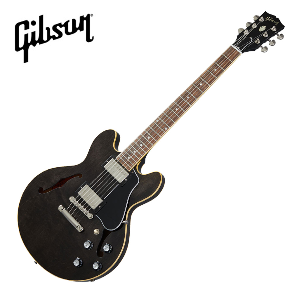 Gibson USA 깁슨 세미할로우 일렉기타 Trans Ebony ES-339 ES3900BLNH1