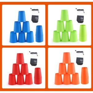 스포츠 스택킹컵 12P 컵쌓기 스택스컵 스피드컵