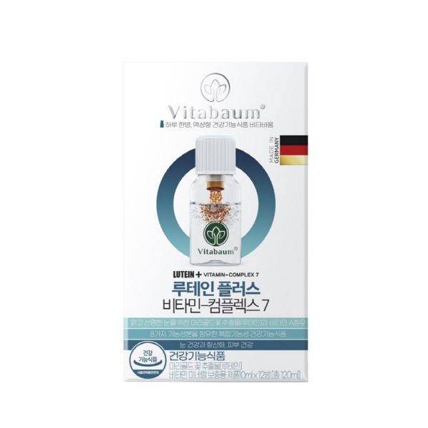 <b>비타바움</b> 루테인 플러스 비타민 컴플렉스7 10ml x 12개입, 1개