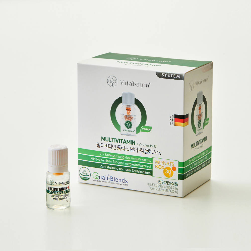 <b>비타바움</b> 멀티비타민 플러스 브이 컴플렉스 15 10ml x 30개입, 1개