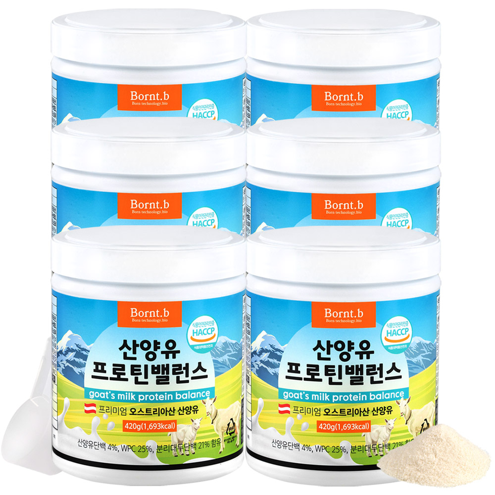 <b>본트비</b> <b>본트비</b> 산양유 <b>단백질</b> 분말 유청 <b>단백질</b>쉐이크 6통