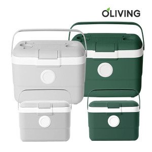 올리빙 도트 테이블 아이스박스 25L+9L