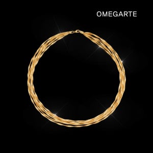 오메가아르떼 [OMEGARTE]18K 이태리 그란데 골드웨이브 5줄 목걸이