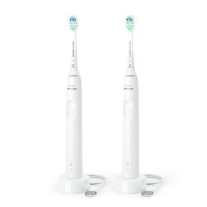소닉케어 소닉케어 3100 시리즈 더블핸들 화이트 HX3675/23 (N4)