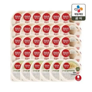 햇반 큰공기 300g x24개+발아현미밥 210g x6개