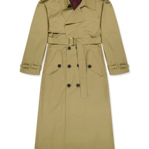 크리스토프 럼프 베이지 클래식 코튼 트렌치코트 CT01SS25 CT01SS25