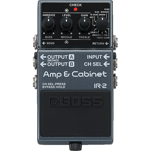Boss [앰프 에뮬레이터및 IR로더 페달] Boss 이펙터 Amp &amp; Cabinet IR-2