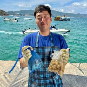 [경남 통영 박두선] 오만둥이(300g)+굴(400g) 한끼세트
