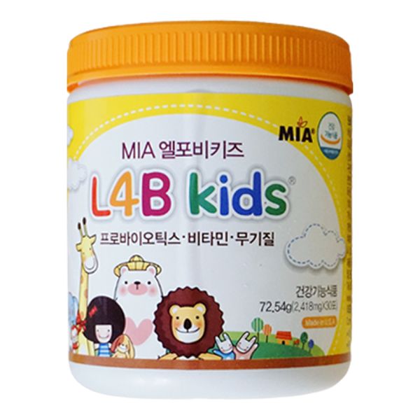 1통 MIA <b>엘포비키즈</b> 유산균 566355  1개
